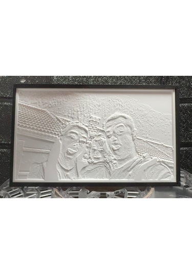 Işıklı Renksiz Lithophane