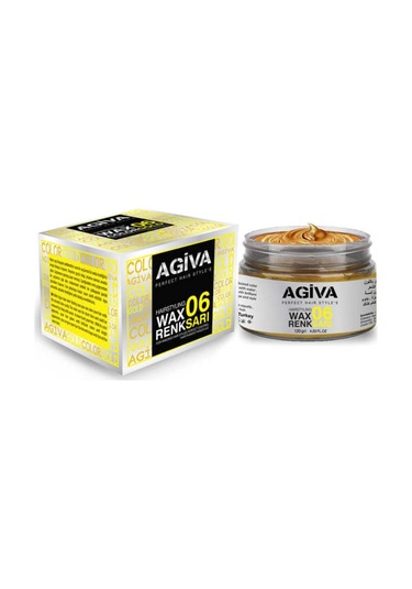 Agiva Hairstyling Wax 06 Sarı 120 Gr