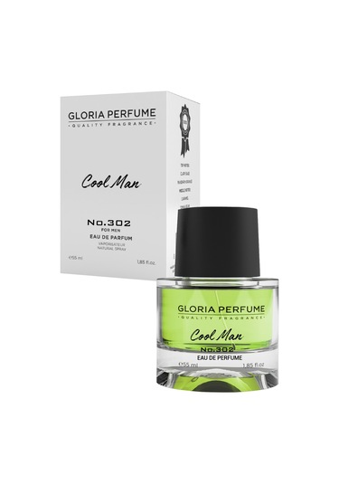 Gloria 302 Cool Man Erkek Parfüm EDP 55 ML
