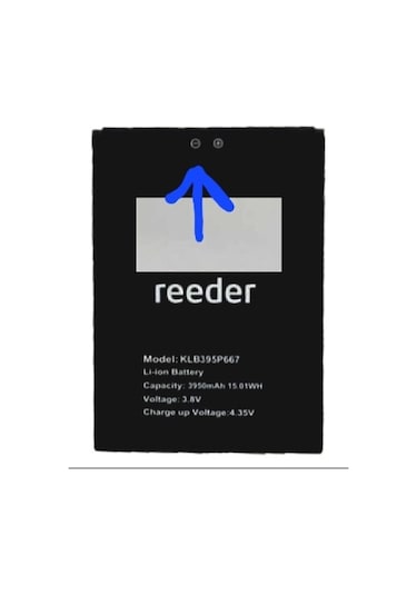 Reeder P13 Blue Max Lite 2022 Batarya Model Klb395p667 3950mah Tyc00619059735 Senalstore