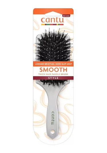 Cantu  Uzun Kıllı Pürüzsüz Görünüm Sağlayan Saç Fırçası