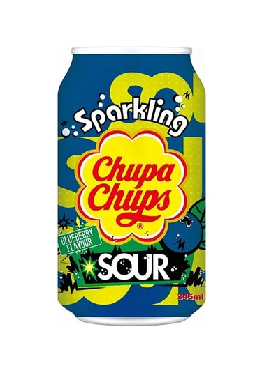 Chupa Chups Sour Blueberry Flavour 345 ML