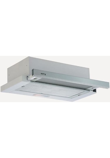 Esty 1390 Sürgülü 110 W Aspiratör Inox