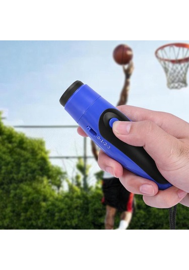 Suntek Spor Düdüğü Çok Yönlü Elektronik Düdük Mavi