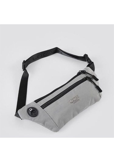 Anka Ççs 31414 Slim Sport Bel Çantası Gri Tek Renk