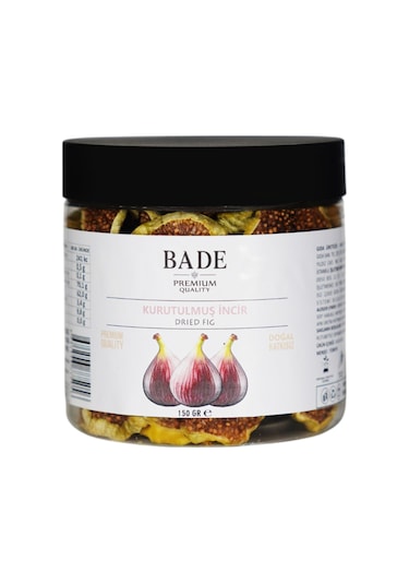 İncir Kuru Meyve Cipsi - Şekersiz Katkısız Doğal Sağlıklı Atıştırmalık 175 Gr. 175 G