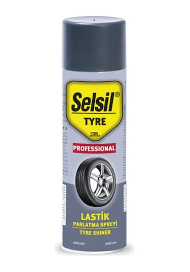 Selsil Lastik Parlatıcı Sprey 500 ML