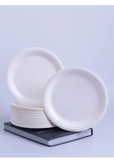 Laren Tek Kullanımlık Tabaklar 100 Adet, Çap 23 Cm. 293277292 100 adet