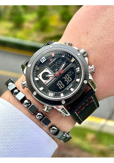 Naviforce  2147 Siyah Erkek Kol Saati