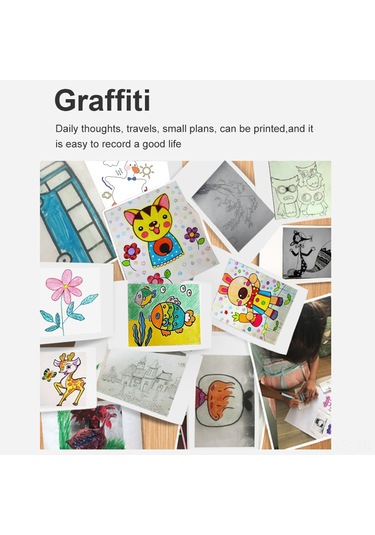 Yunboo X6 Pembe Mini Termal Yazıcı - Bluetooth 4.0, 800mah Pil, 57x25mm Kağıt, 200dpi - El Defteri, Fiş, Fotoğraf Yazdırma - 1 Adet Termal Kağıt İle