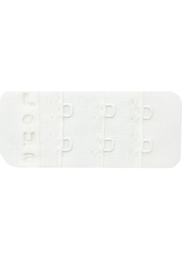 Nbb Kadın Beyaz İki Kopçalı Agraf Beyaz