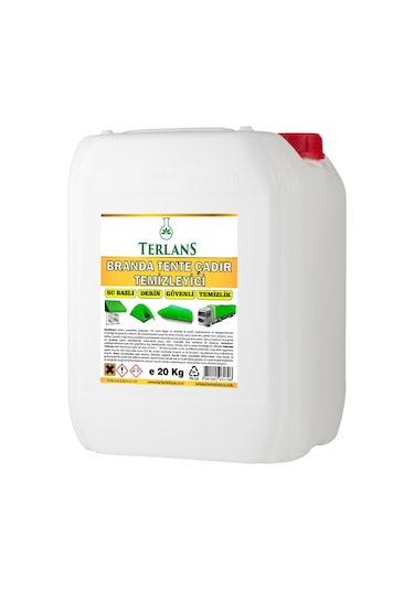 Terlans Branda Tente ve Çadır Temizleyici 20 KG Su Bazlı