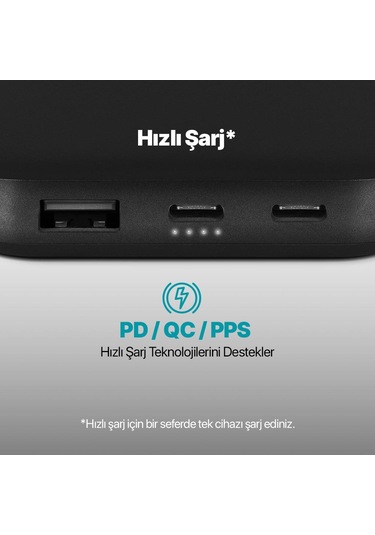 Ttec Chargeup Pro 10.000 Mah Pd 20 W Taşınabilir Hızlı Şarj Aleti Powerbank