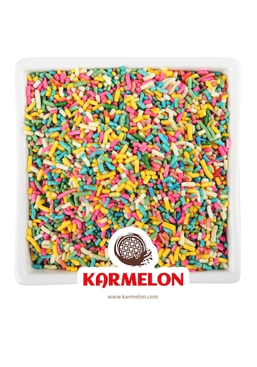 Karmelon Renkli Vermiçelli 3 Kg