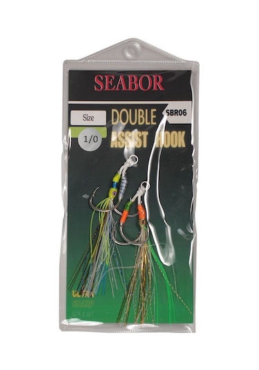 Seabor Double Assist Epoxy Asist Takım 2/0 - 2 Adet
