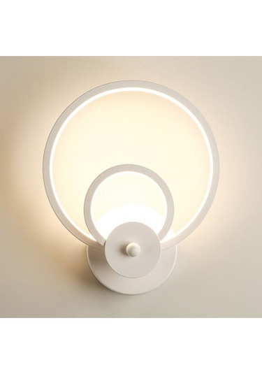 İç İçe Halka Plafonyer Beyaz Işık Ultra Power Avize Aplik Avizex