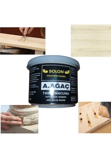 5 Adet Çok Amaçlı Ahşap Parke Masa Sehpa Çizik Çok Amaçlı Tamir Dolgu Macunu Akçaağaç 240 Gr
