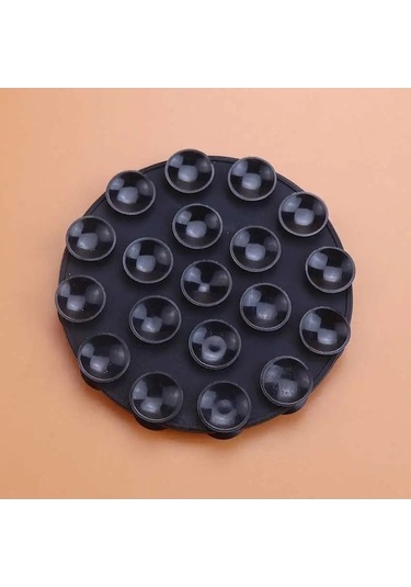 Novahub Jcd Taşınabilir Çift Taraflı Silikon Vantuzlu Telefon Standı Evrensel Araç Navigasyon Braketiblack Black Black