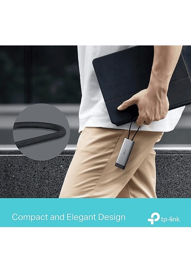 Tp-lınk Uh5020c Type C Port 5'i Bir Arada Usb-c Hub Gri