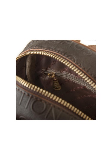 Nas Bag Kadın Sırt Çantası Kahve Taba Gofraj Kahve Taba