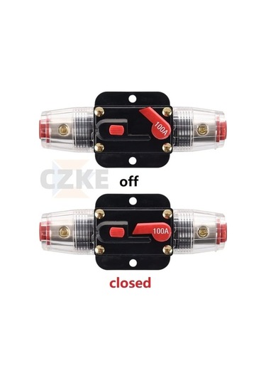Fortunelane 60a 12v 24v Araba Amplifikatörü Sigorta Tutucusu, Agu Tarzı Stereo Adaptör