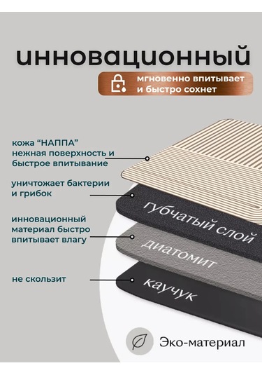 Marketdom Emici Bahçe Isı Rengi 30x40 Cm 334234266 Bej