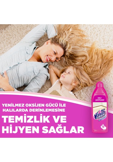 Vanish Kosla Ekstra Hijyen Elde Halı Yıkama Şampuanı 2 x 850 ML