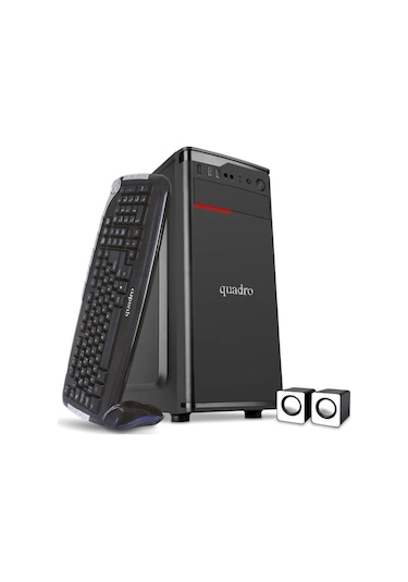 Quadro Solid SGA61TR-32424 i3-3220 4 GB 240 GB SSD Free Dos Masaüstü Bilgisayar