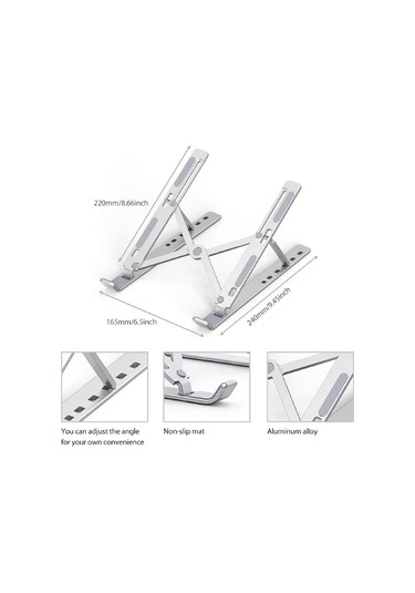 Bilgisayar Laptop Stand Macbook Notebook Katlanabilir Taşınabilir