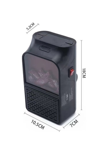 Dm Taşınabilir Elektrikli İç Mekan Hızlı Isıtıcı - Pratik Ve Etkili