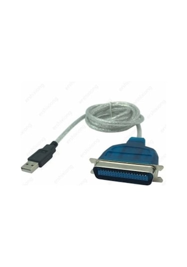 Trendooze Yazıcı Usb Usb Pin Metre Kablosu Kablo İeee Centronics 36 1284 1.5 Ut