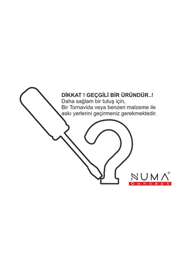 Dekoratif Coffee Yazılı Mutfak Dekorasyon Fincan Ve Kupa Askılığı