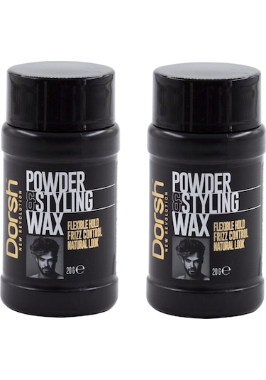 Dorsh Saç Şekillendirici Pudra Wax 20 Gr Styling 2 Adet