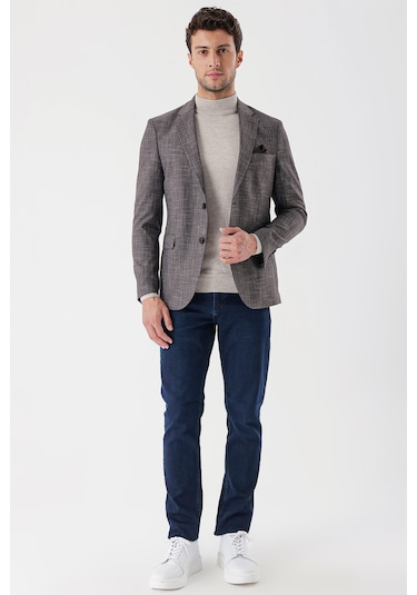 Mürdüm Desenli Armürlü Mono Yaka Çift Yırtmaç 6 Drop Slim Fit Dar Kesim Klasik Ceket 1002235133-mürdüm Mürdüm Mürdüm Desenli Armürlü Mono Yaka Çift Yırtmaç 6 Drop Slim Fit Dar Kesim Klasik Ceket 1002235133-mürdüm Mürdüm