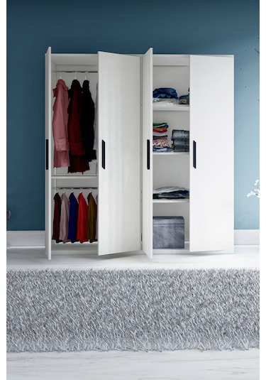 Metalia Gm 050 4 Kapaklı Gardrop