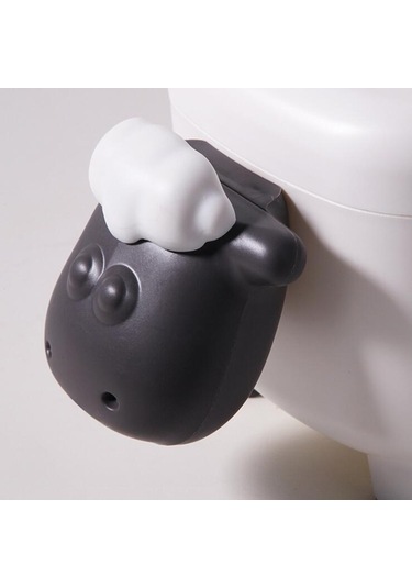 Sones Sevimli Koyun Mendil Kutusu Ev Çay Masası Çok Fonksiyonlu Çekmece Mendil Kutusu Gri