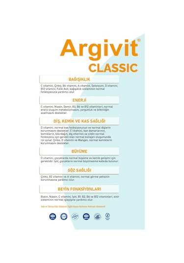 Argivit Multivitamin Şurup 2 x 150 ML