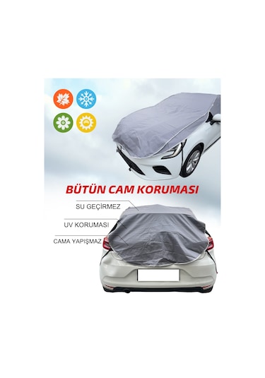 Volkswagen Passat B8 Pratik Vinleks Yarım Oto Brandası Lüx Kalite Kalın