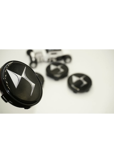 Citroen DS Logo Jant Göbeği Kapak Seti 60mm