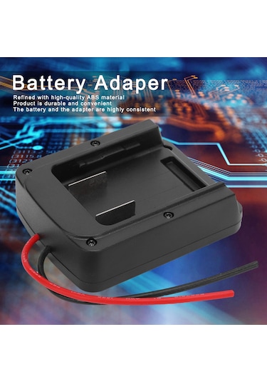 Gajeena Worx Li-ıon Şarj Cihazı İçin Dıy Çıkış Kablosu Dönüştürücü, Dayanıklı Abs Ve Nikel Kaplı Çelik Levha İle Güvenli Kullanim