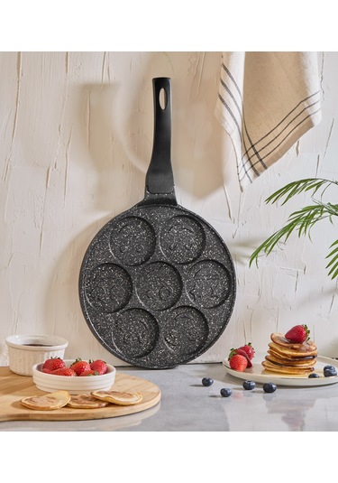 Zümrüt Pankek Tavası 26 Cm Siyah