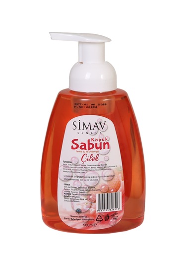 Simav Termal Sulu Köpük ve Sıvı Sabun Seti Çilek + Kestane Özü + Lavanta 4 x 500 ML