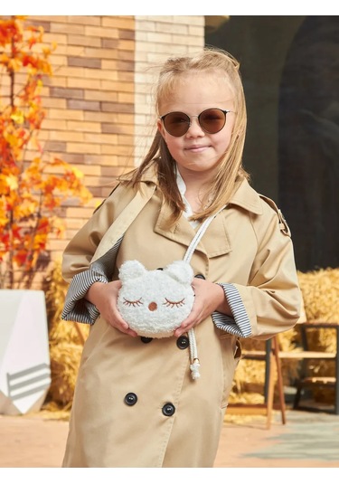 Monıce Peluş Çanta 353895652 Beyaz