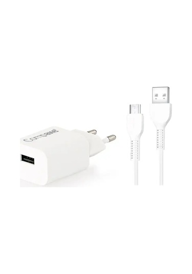 Compaxe 12 W 2.4a Micro Usb Kablolu Ev Şarj Cihazı