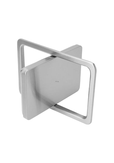 Sones Gömülü Tip Paslanmaz Çelik Salıncak Kapağı Kapaklı Mutfak Tezgahı Çöp Kutusu Kapağı Kapağı, Boyut: Yuvarlak Çizim 20cm Çap Gümüş