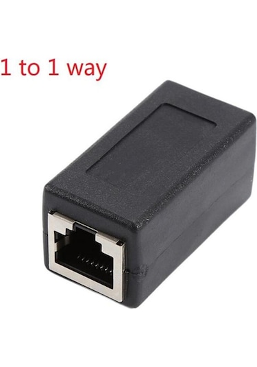 Generic1 İla 2 Rj45 Splitter Ağ Ethernet Kablosu Ağ Konektörü