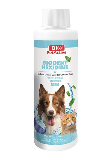 Bio Petactive Biodent Hexidine Köpek Diş Bakımı Ağız Kokusu Giderici 50 ML