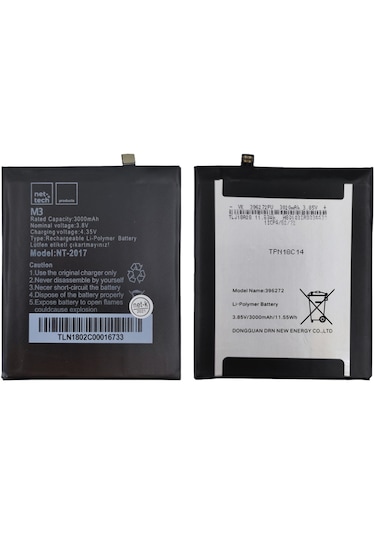 Teknonet Casper Via M3 Uyumlu Nettech 3000 Mah Batarya