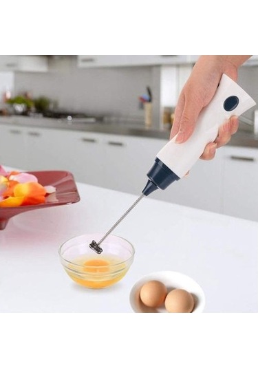 Soulader Taşınabilir Otomatik Elektrikli Süt Köpürtücü - Cappuccino, Latte, Sıcak Çikolata Ve Sıcak Köpüklü İçecekler İçin Evde Ofiste Kullanım Beyaz