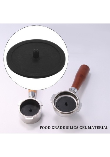 Metabagua Espresso Makineleri Için Kör Filtre Backflush Disk Lastiği Bira Kafası Geri Yıkama Contası W5ruv2 Siyah